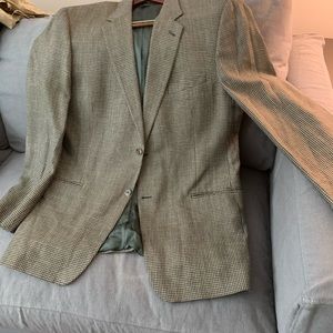 Joseph Abboud silk, linen and wool sports coat